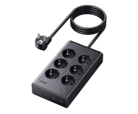 UGREEN Listwa zasilająca S622 6xAC + 3xUSB + USB-C GaN 1.5m czarna - 1501493 - zdjęcie 1